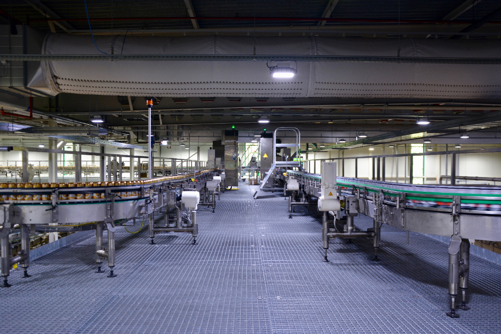 In de nieuwe blikafdeling was de ruimte tussen het plafond en het platform de beperkende factor