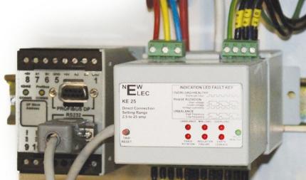 Elektronische beveiliging drooglopen