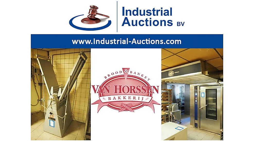 Industrial Auctions veilt bakkerijmachines