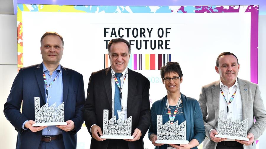 Vlaanderen heeft vier nieuwe Fabrieken van de Toekomst