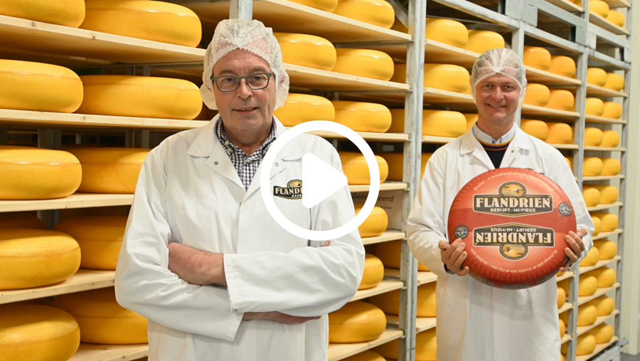 Automatisation complète de la logistique interne d'une fromagerie