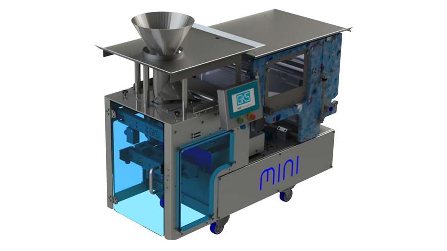 Uiterst compacte Verticale Vorm-Vul-Sluitmachine