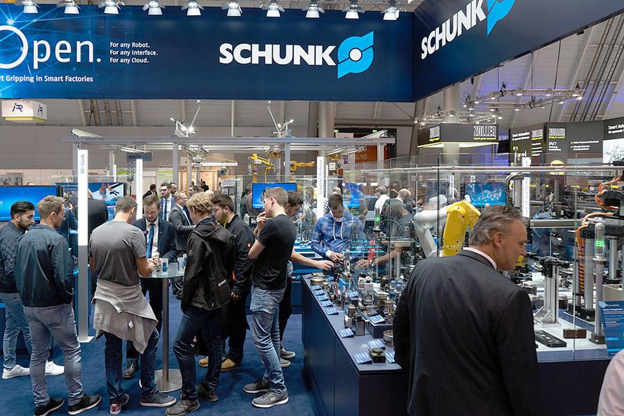 Schunk presenteert zijn uitgebreid grijperportfolio