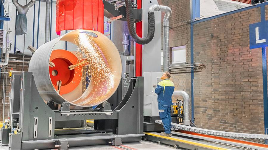 BASF zet Voortman buissnijmachine in voor innovatieve productie