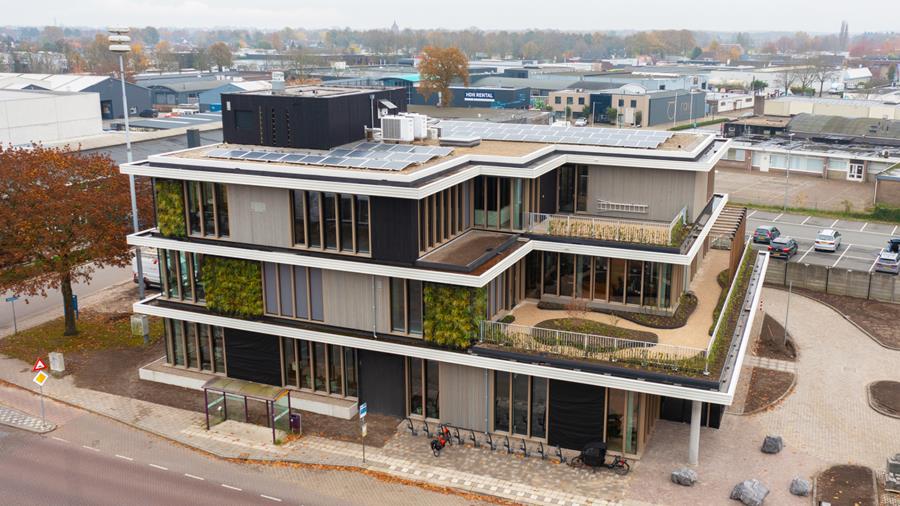 Regenwater als duurzame bron voor groene gevels en daktuinen