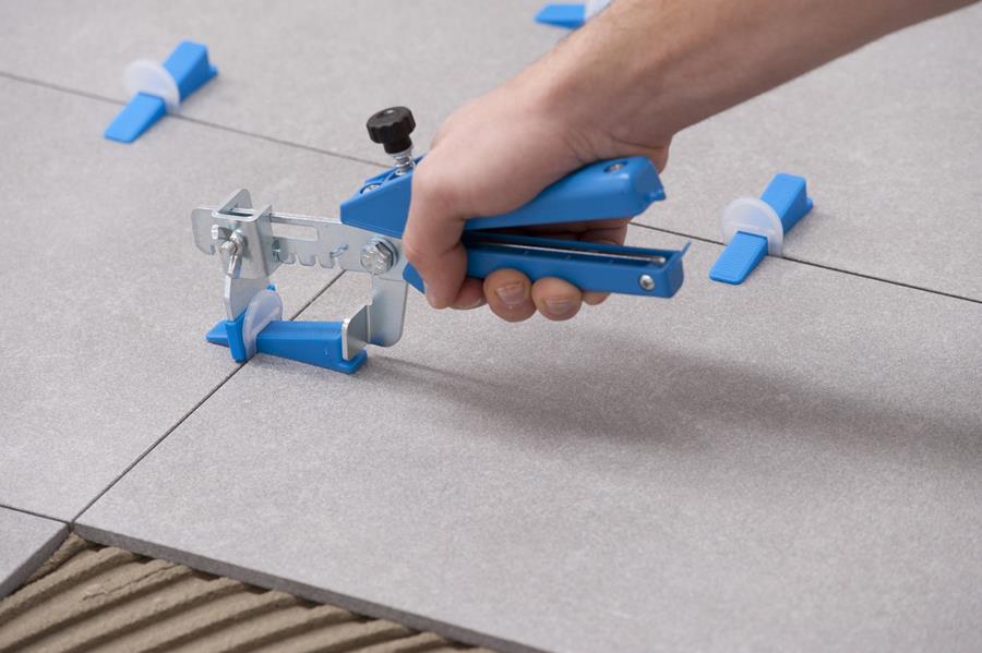 Knauf Leveling System, het tegel nivelleersysteem 