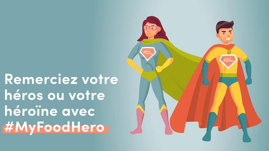 Les consommateurs mettent aussi les #FoodHeroes à l'honneur